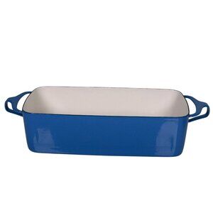 Dansk Kobenstyle Jens Quistgaard Blue Loaf Pan Baking Dish France MCM